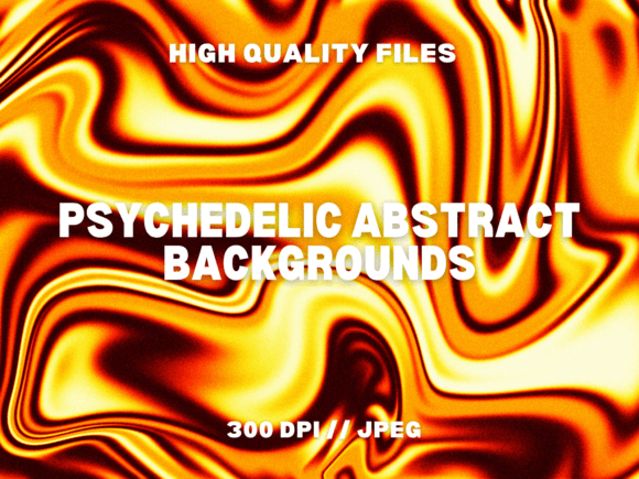10 Psychedelic Abstract Backgrounds for Bold Visuals