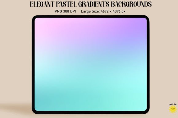 Blue Purple Pastel Gradient Backgrounds