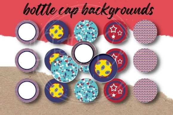 Creative Flair with Patriotic Round Circle Backgrounds
