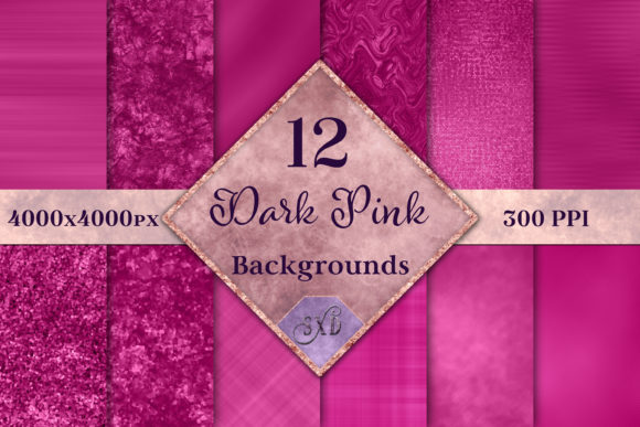 Elevate Your Visuals with Dark Pink Backgrounds