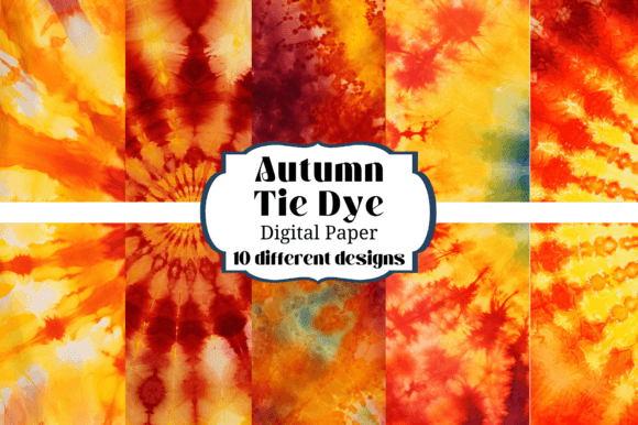 Embrace Autumn's Warmth with Tie Dye Backgrounds