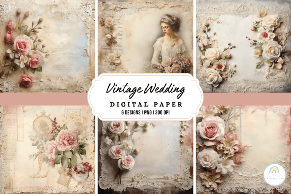 Timeless Elegance: Using Vintage Wedding Backgrounds