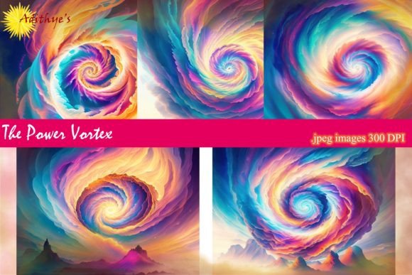 Unleash Dynamic Energy: The Power Vortex Backgrounds