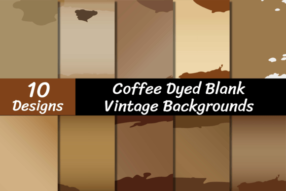 Warm Up Your Designs with Authentic Coffee Backgrounds
